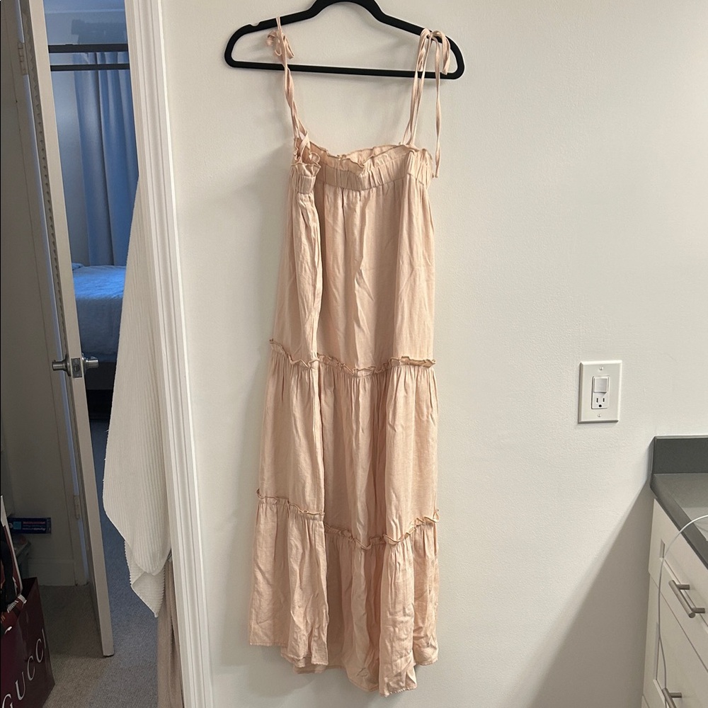 Blush Pink Maxi Dress